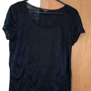 Vera Wang black top size medium
